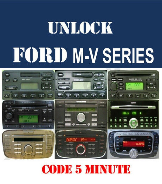 Ford Radio/Stereo Unlock Code