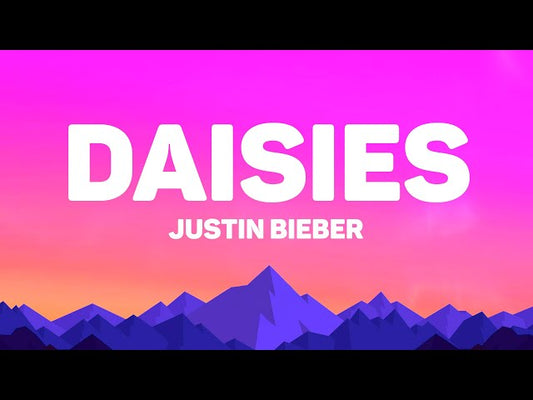 Daisies - Justin Bieber Karaoke